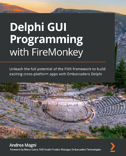 Delphi GUI Programming with FireMonkey book